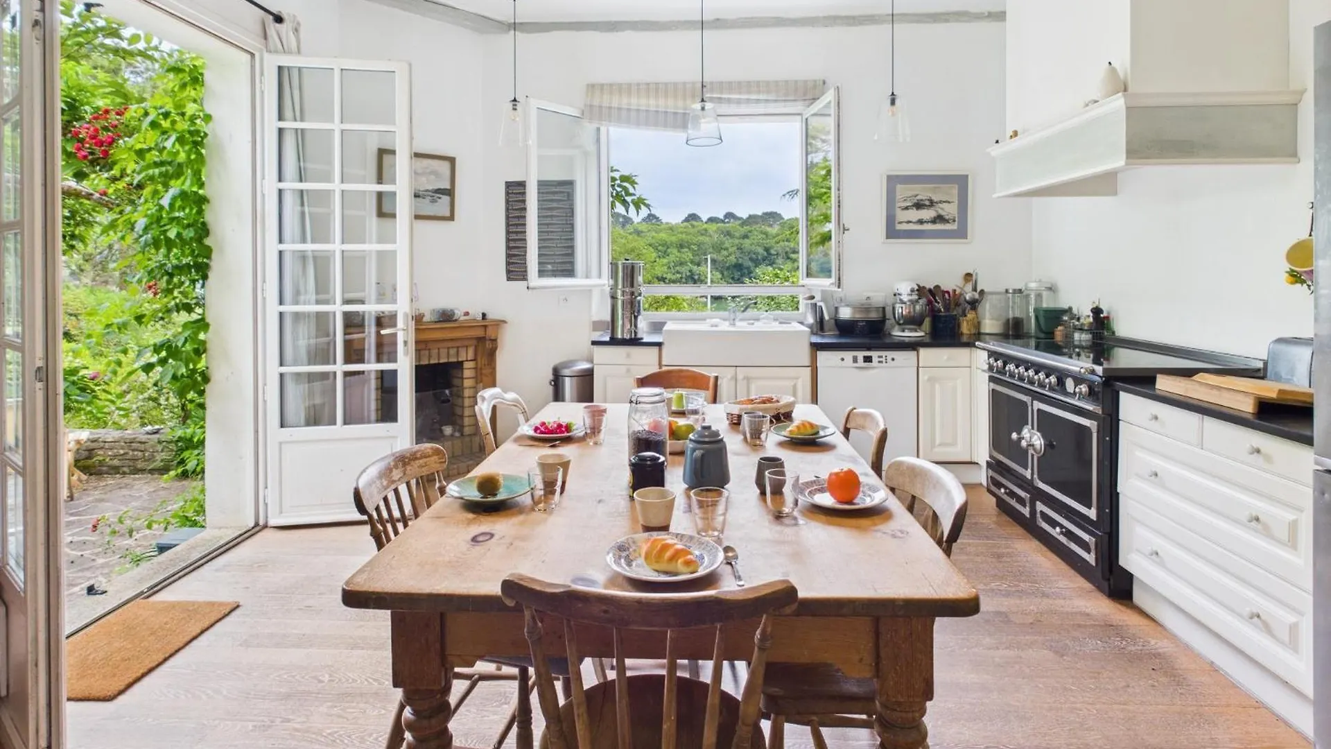 Bel Aven Chaleureuse Familiale Vue Sur L Aven Villa Névez Frankrig