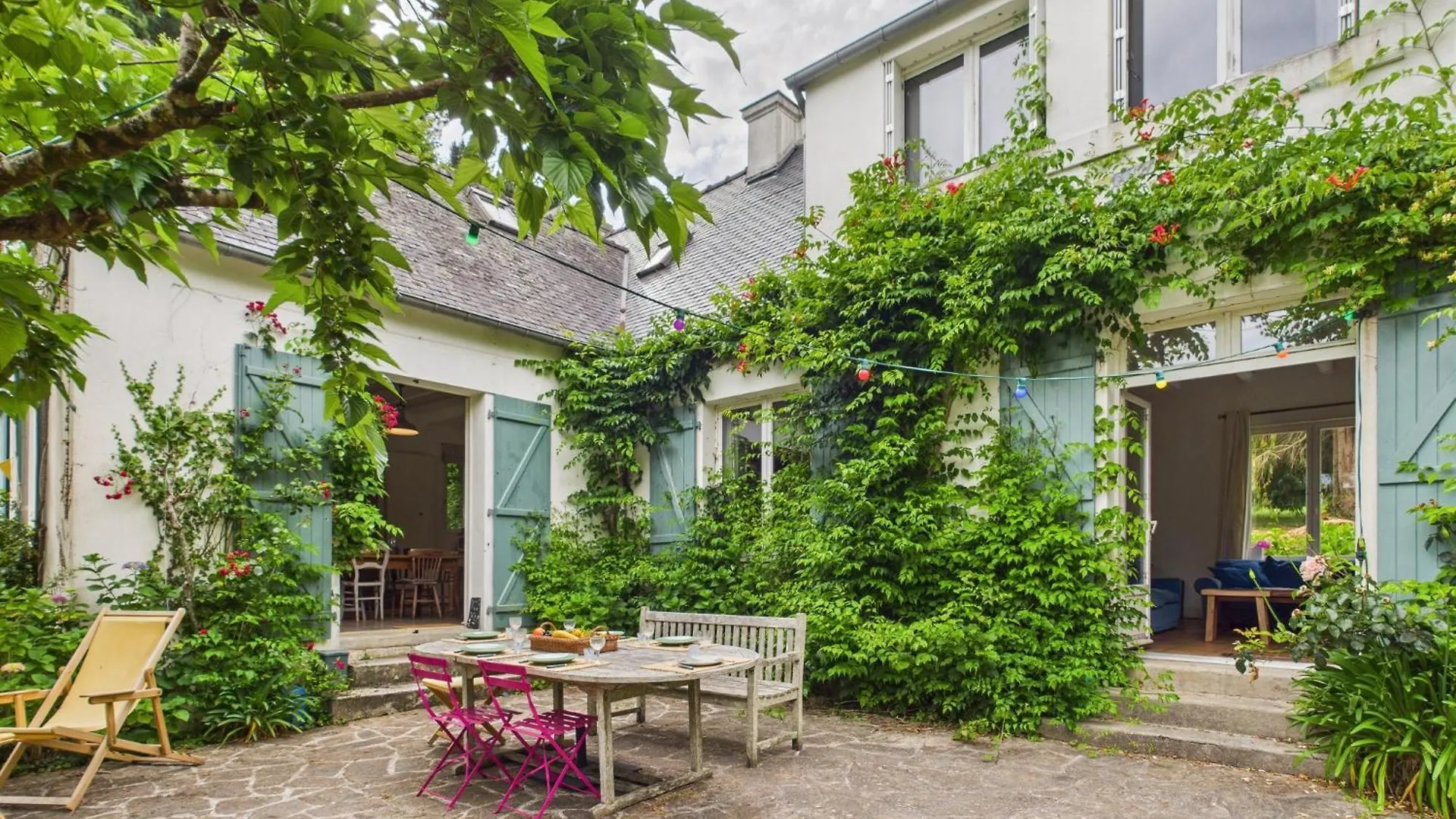 Bel Aven Chaleureuse Familiale Vue Sur L Aven Villa Névez Frankrig